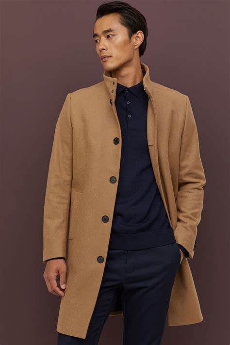 h and m trench coat mens|h&m men's winter coat.